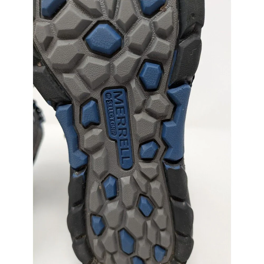 Merrell Capra Mid WTPF Boys Waterproof Hiking Boots Sz 3M Leather Gorpcore